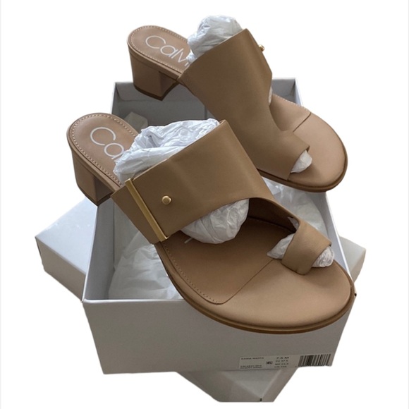 Calvin Klein Shoes - SALE Calvin Klein Daria Block Heel